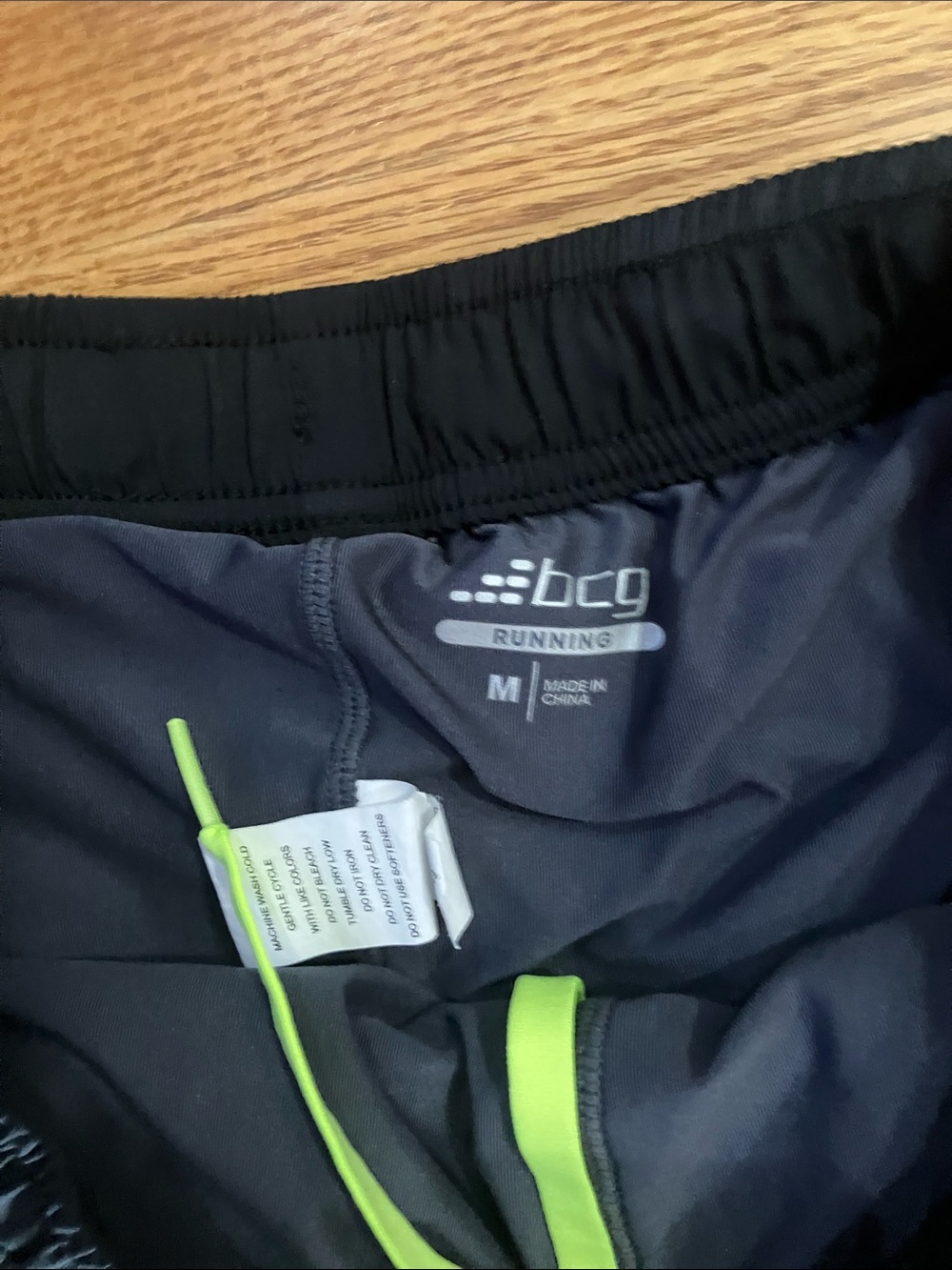 bcg Red and Gray Racerback Low-Support Sport Bras and Lined Black Short Sz M EUC - Picture 10 of 14